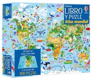 ATLAS MUNDIAL LIBRO PUZZLE