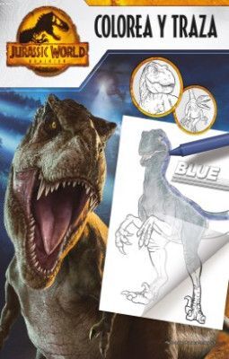 JURASSIC WORLD DOMINION: COLOREA Y TRAZA